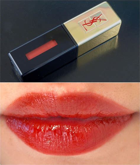 matte lip stain 7 ysl|YSL lip stain review.